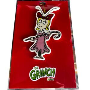 LENOX The Grinch Dr. Suess CINDY LOU WHO 2025 Christmas 4.5" Ornament w/ Tassel